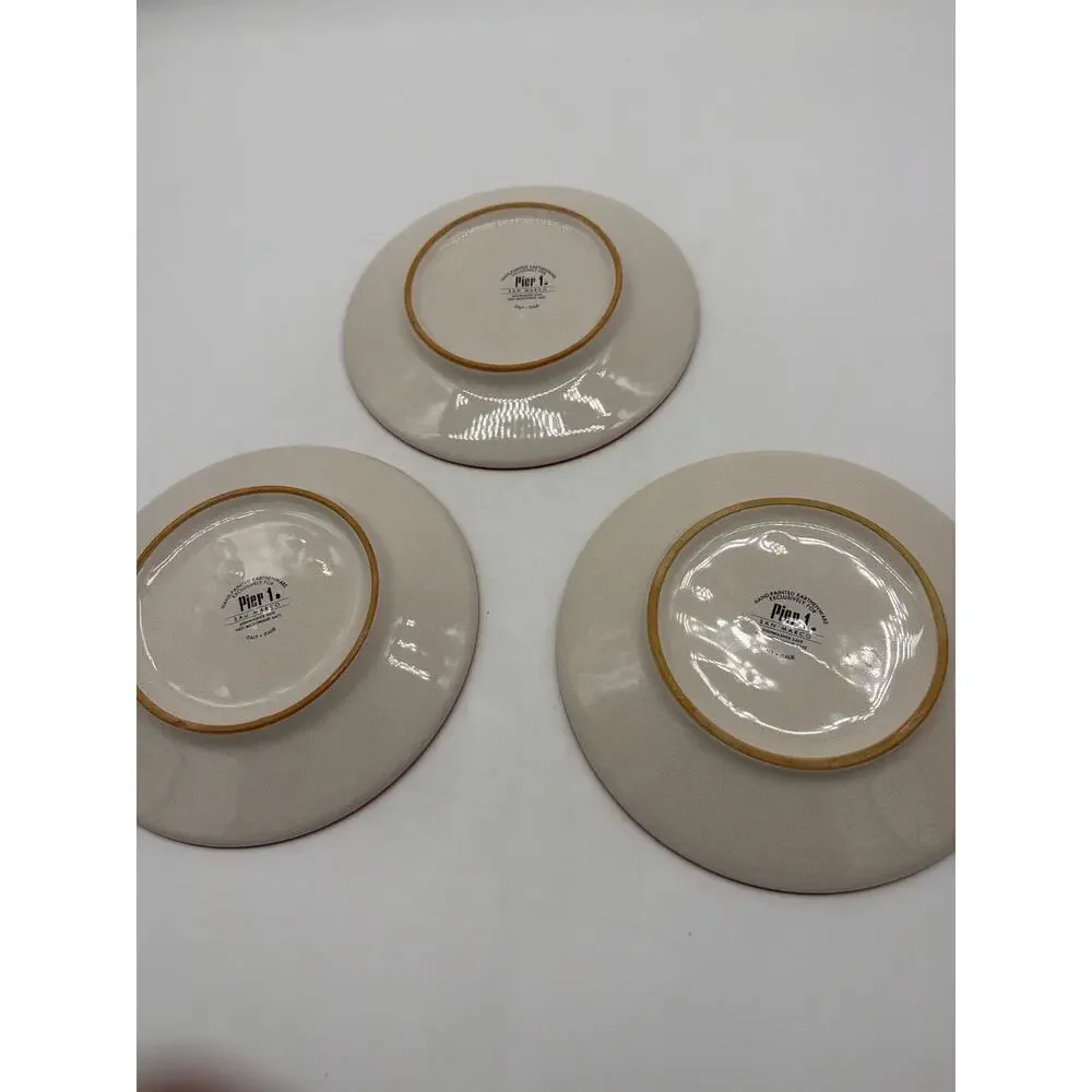 Pier 1 San Marco Salad Dessert Plate 8
